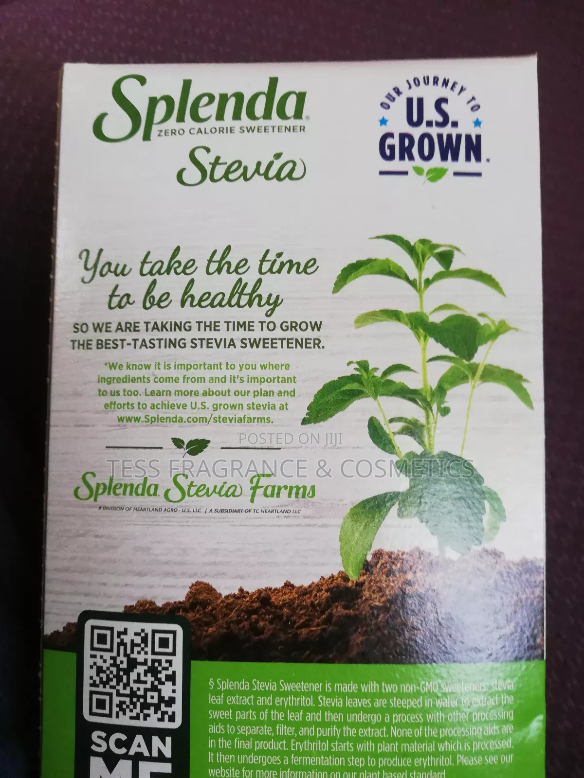 Splenda Stevia Sweetener,