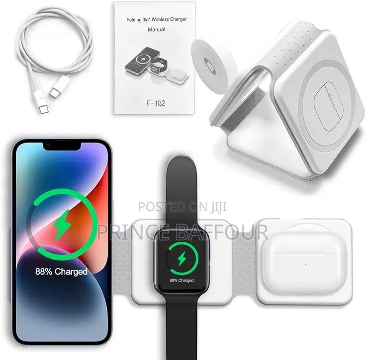 Magnetic Wireless Charging/ 3 in 1 Type C / iPhone