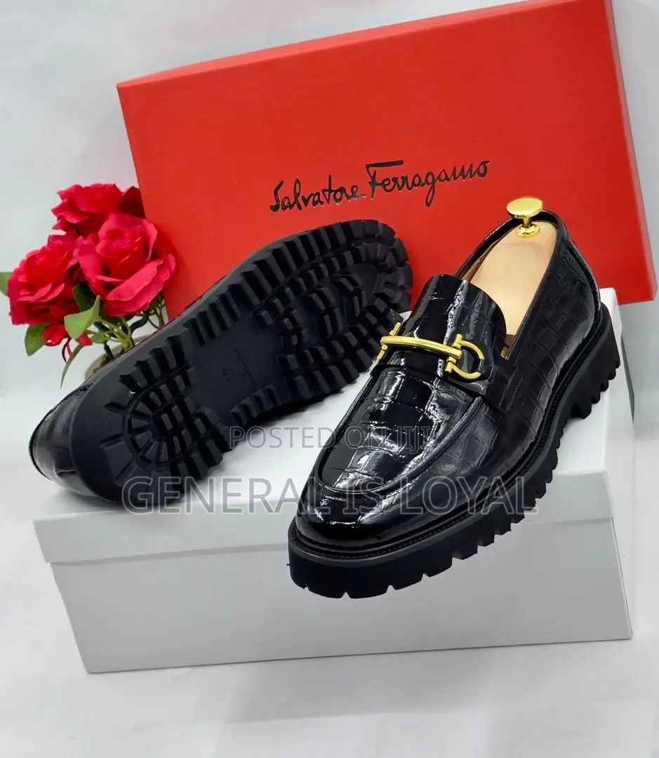 Salvatore Ferragamo Polish Men’S Shoe