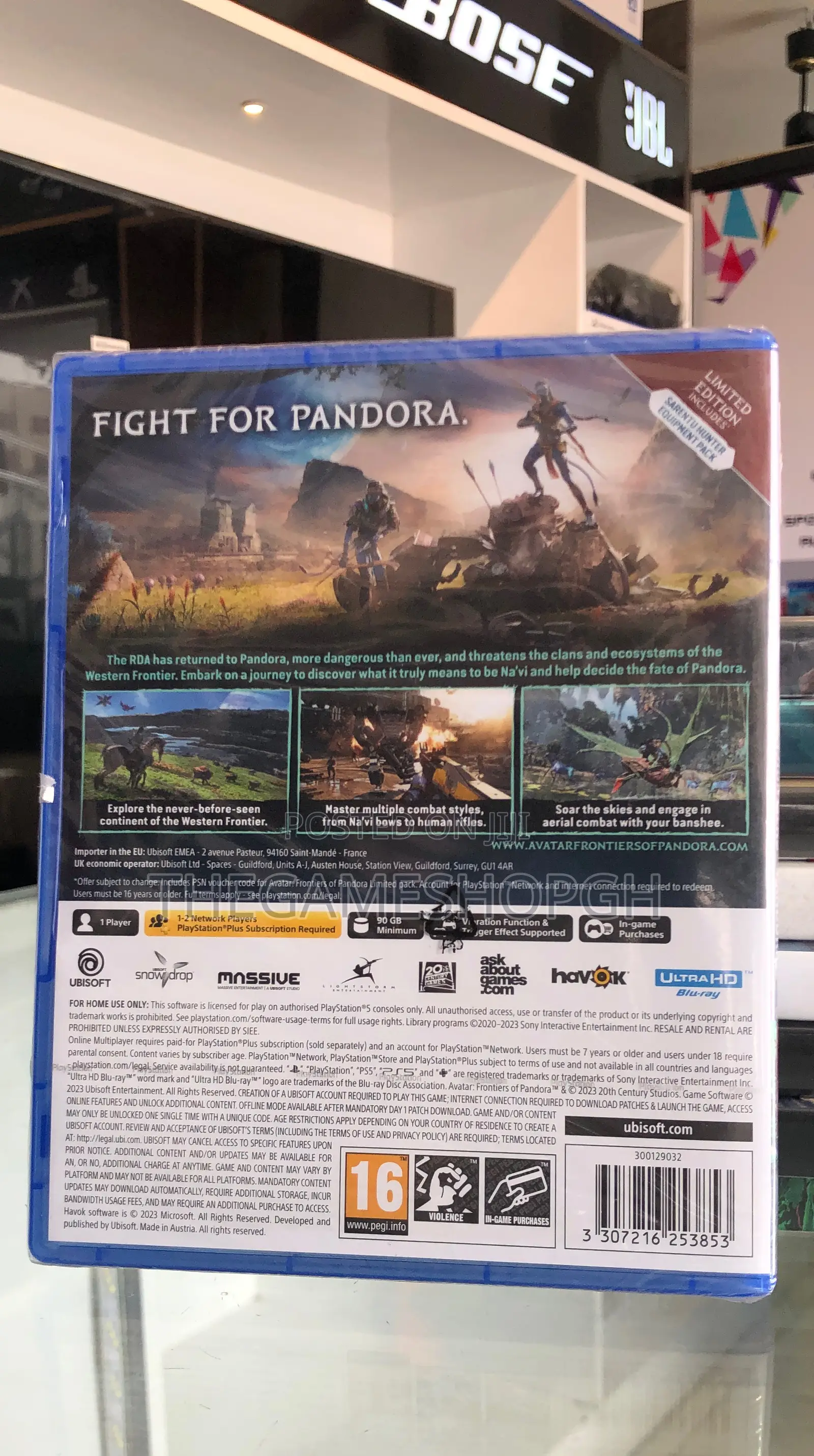Avatar Frontiers for Pandora Ps5