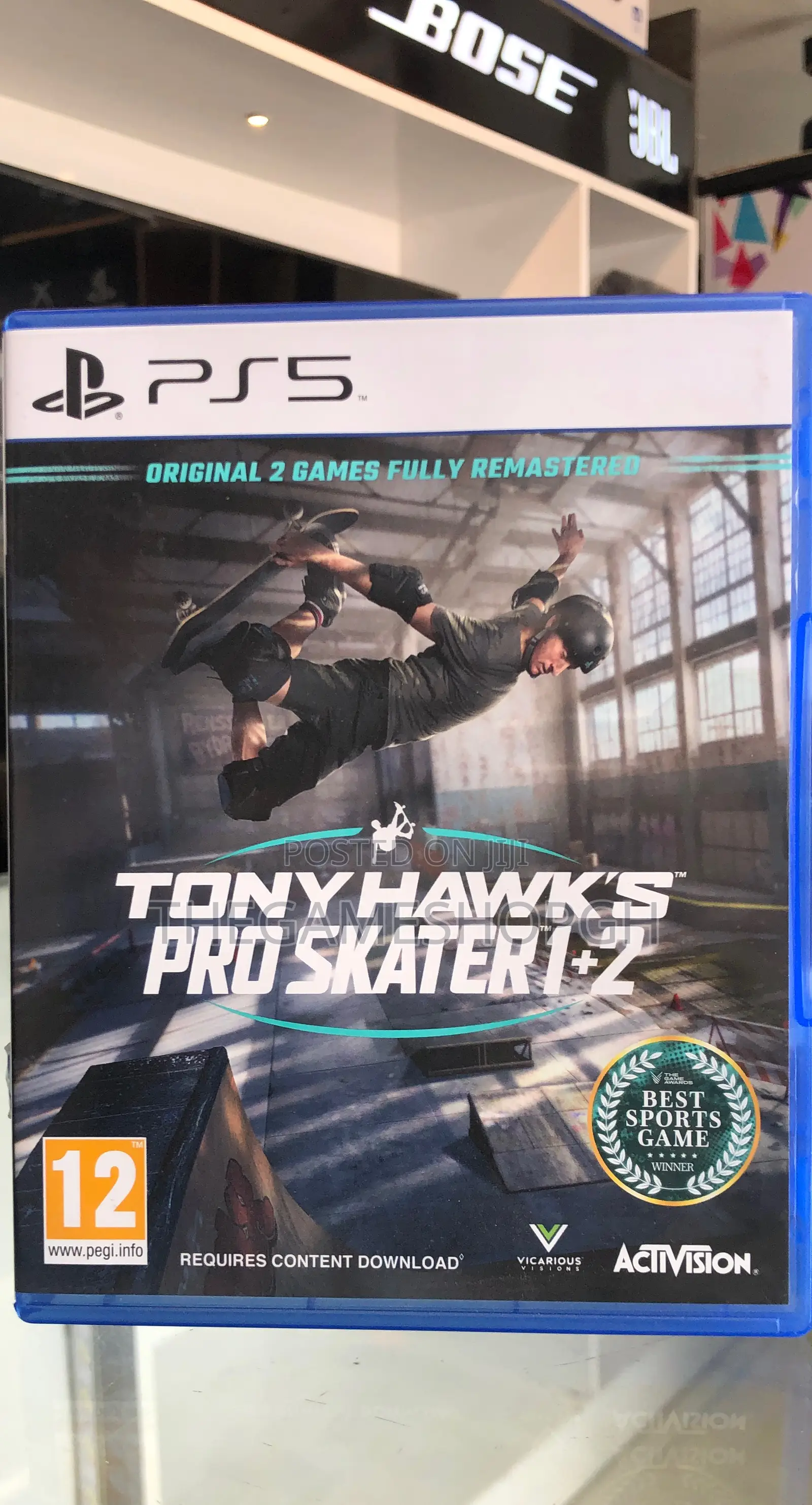 Tony Hawk Proskater Ps5