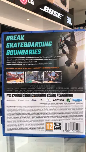 Tony Hawk Proskater Ps5