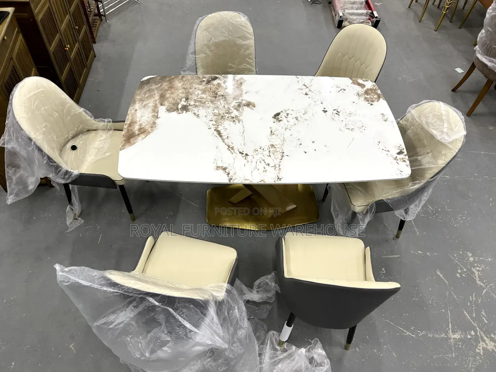 Marble Dining Set