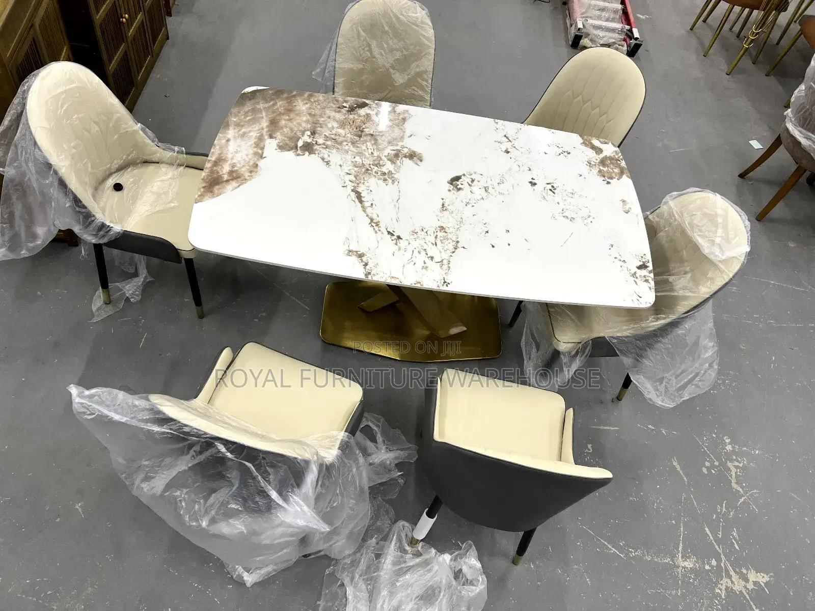 Marble Dining Set