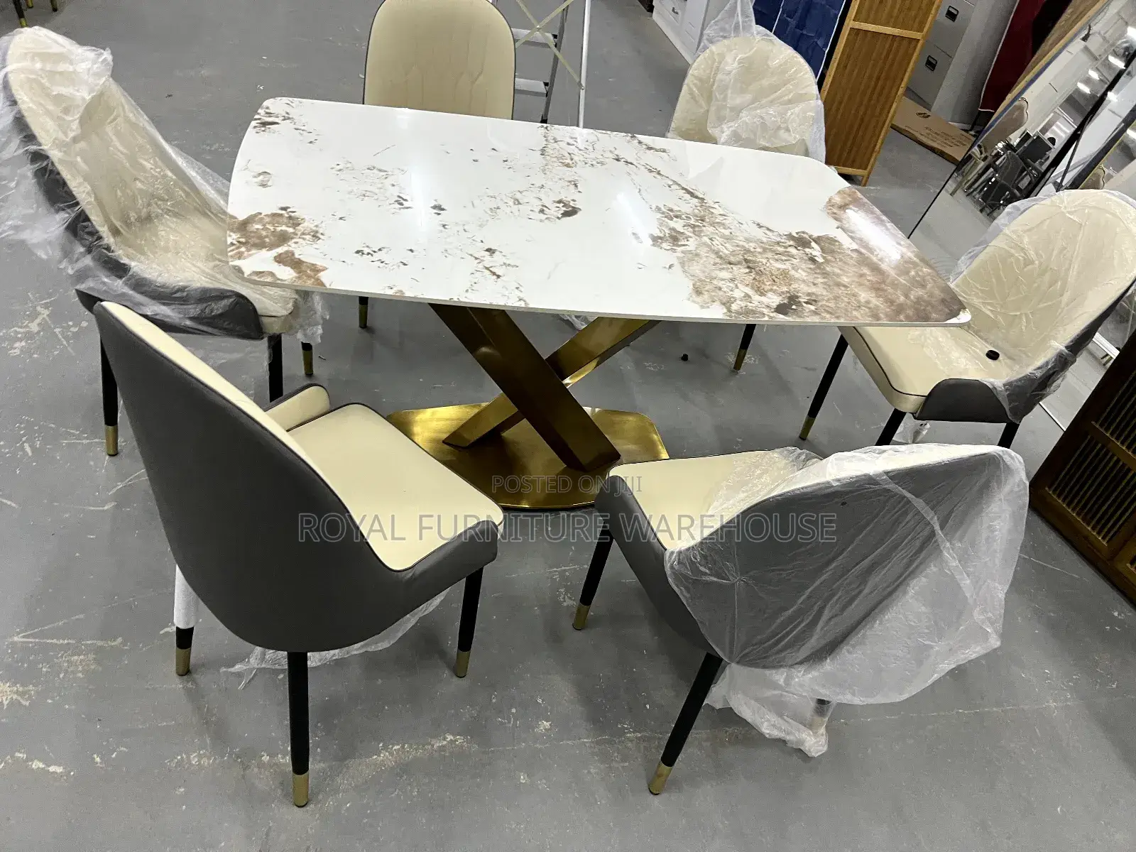 Marble Dining Set