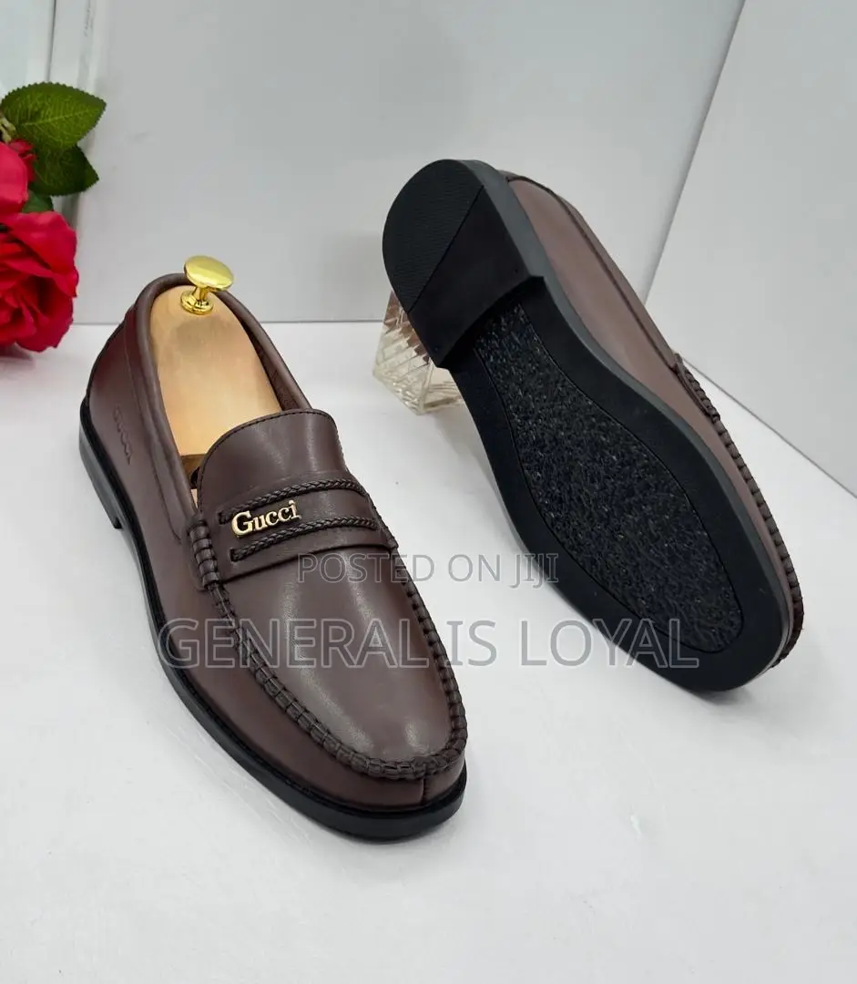 Gucci Strong Sole Dark Brown Men’S Shoe