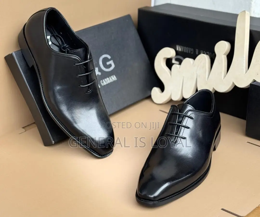 Dolce Gabbana Oxford Brown and Black Men’S Shoe