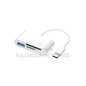 Usb 3.0 Type-C 3-in-1 Otg Card Reader for Phone and Computer