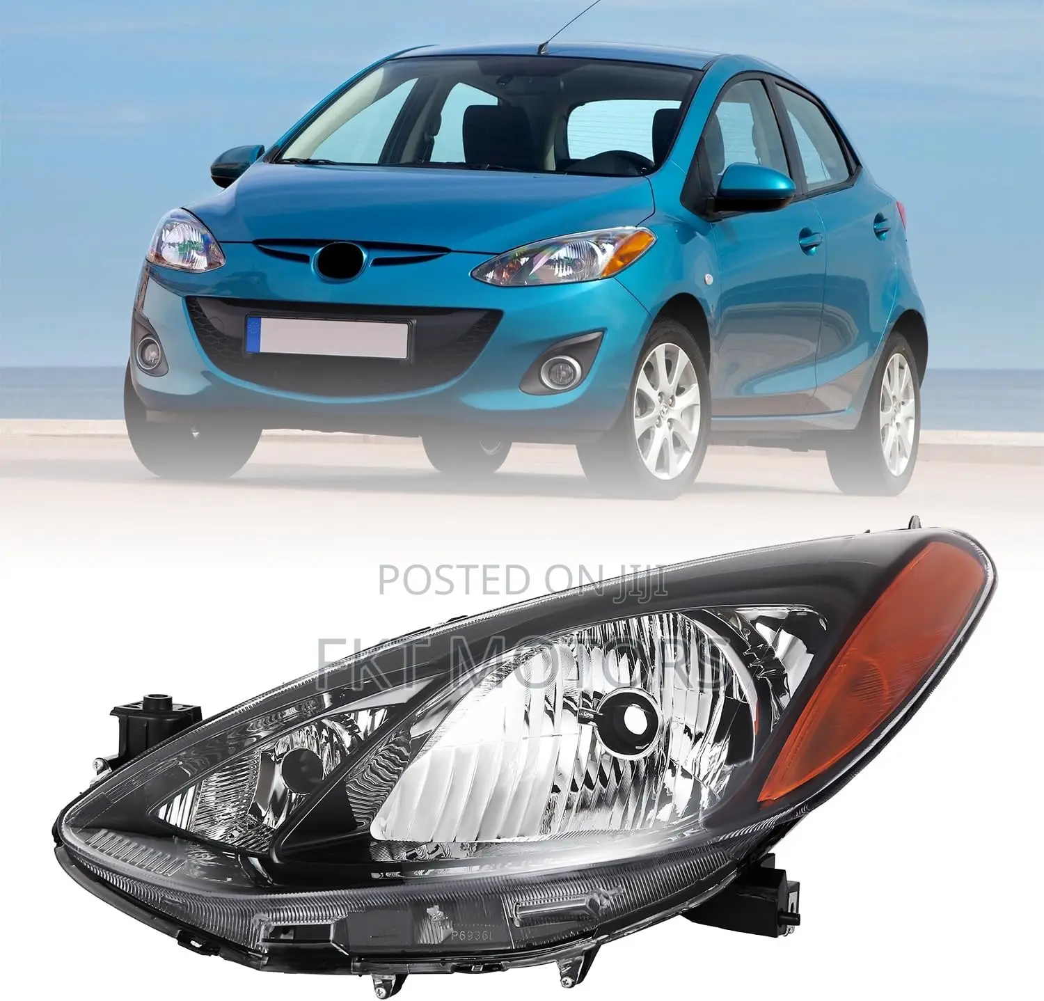 Mazda2 Demio Headlight 2006,2007,2008,2009,2010,2011,2012,