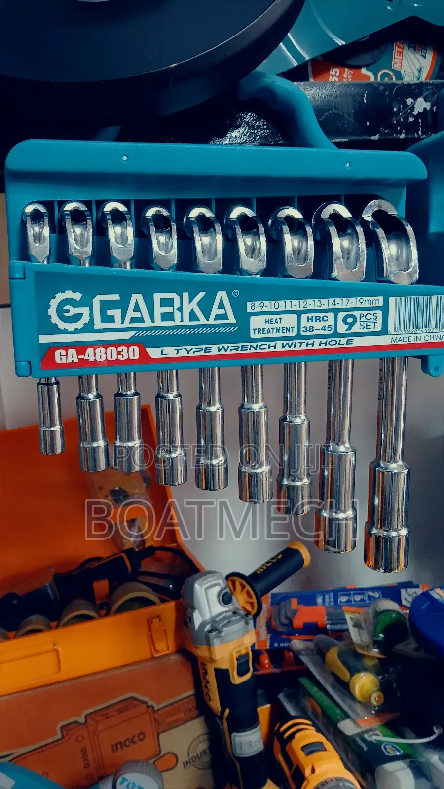 9set L Type Wrench With Hole