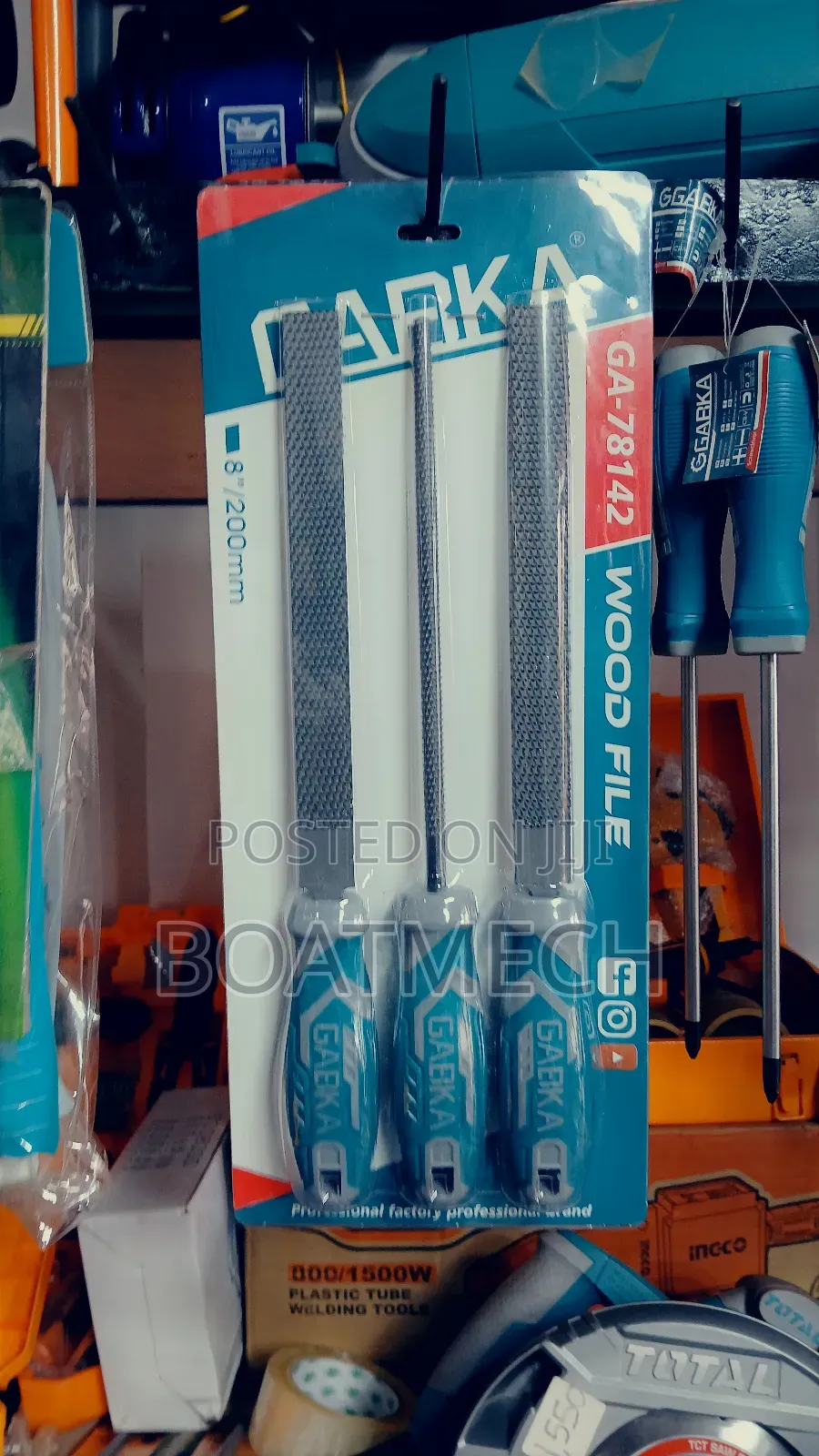 8inches 200m Gabka Wood File