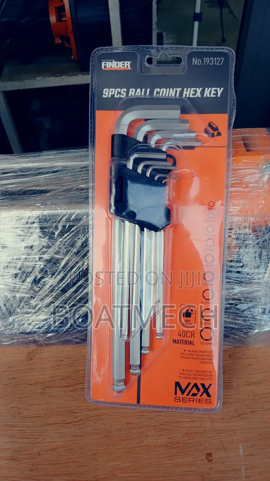 Max Series 9pcs Ball Coint Hex Key