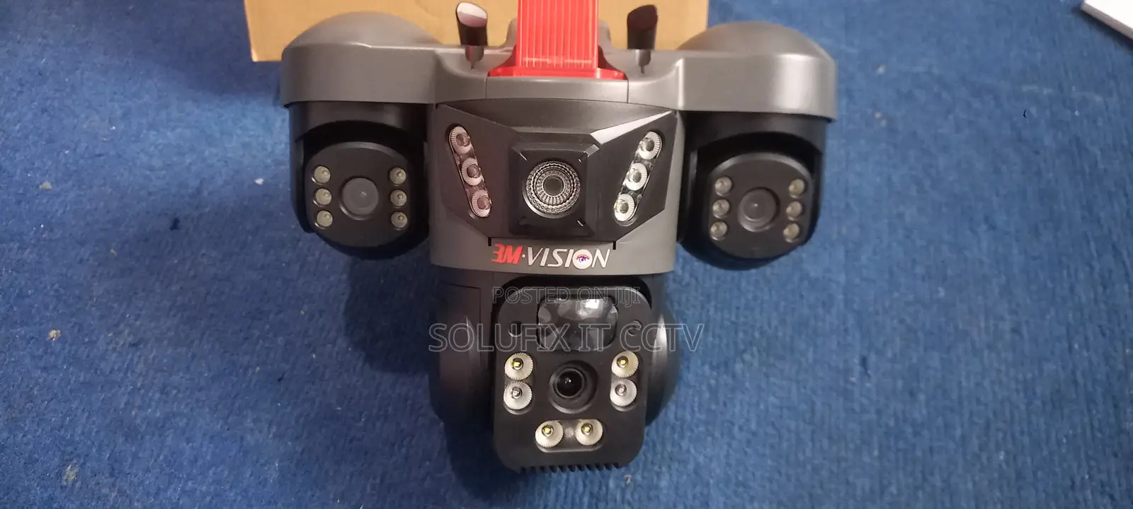 3 Lens 4g Solar Camera