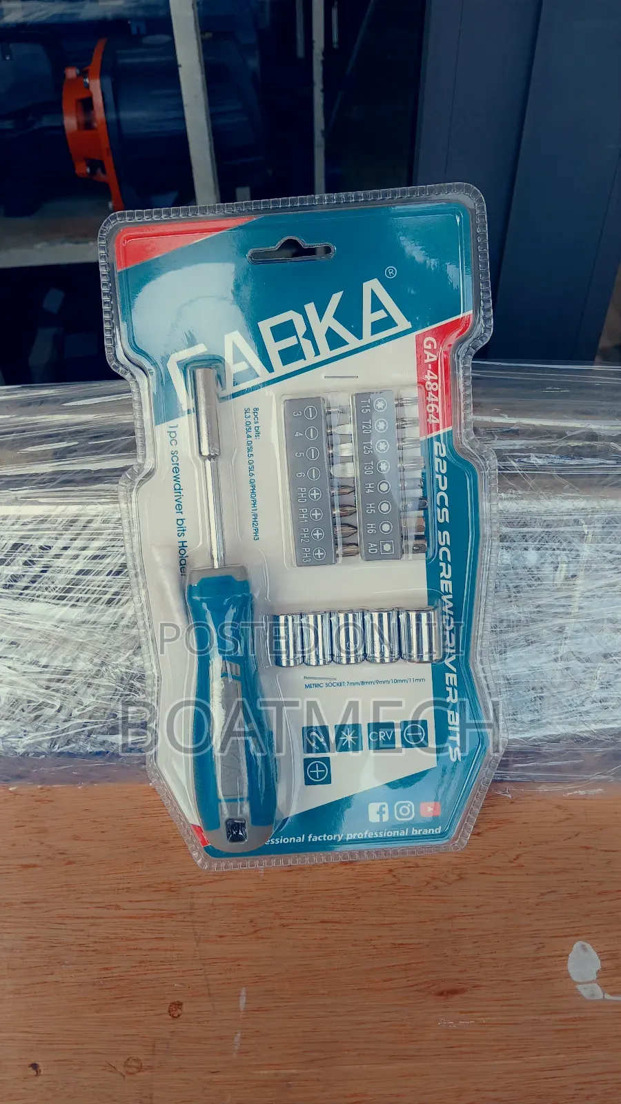 22pcs Screwdriver Bits