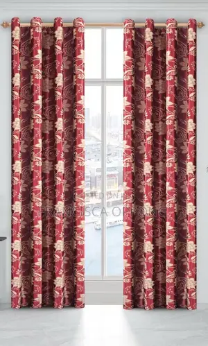 Luxury 2 Pieces Curtains (Available in Various Colors)