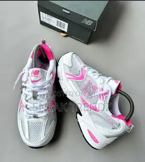 New Balance Nb 530 White Silver and White