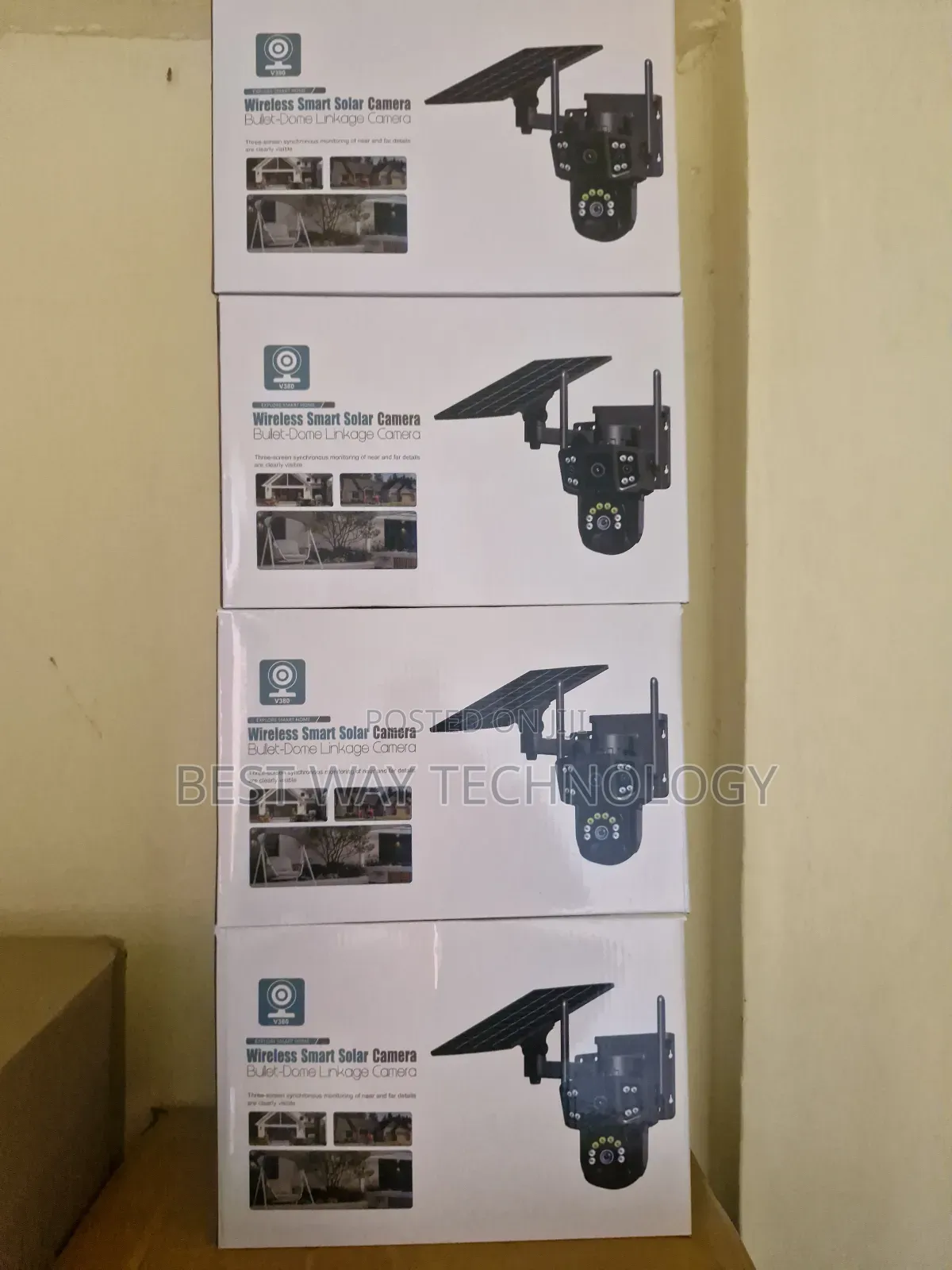 PTZ Solar Camera Wifi V380