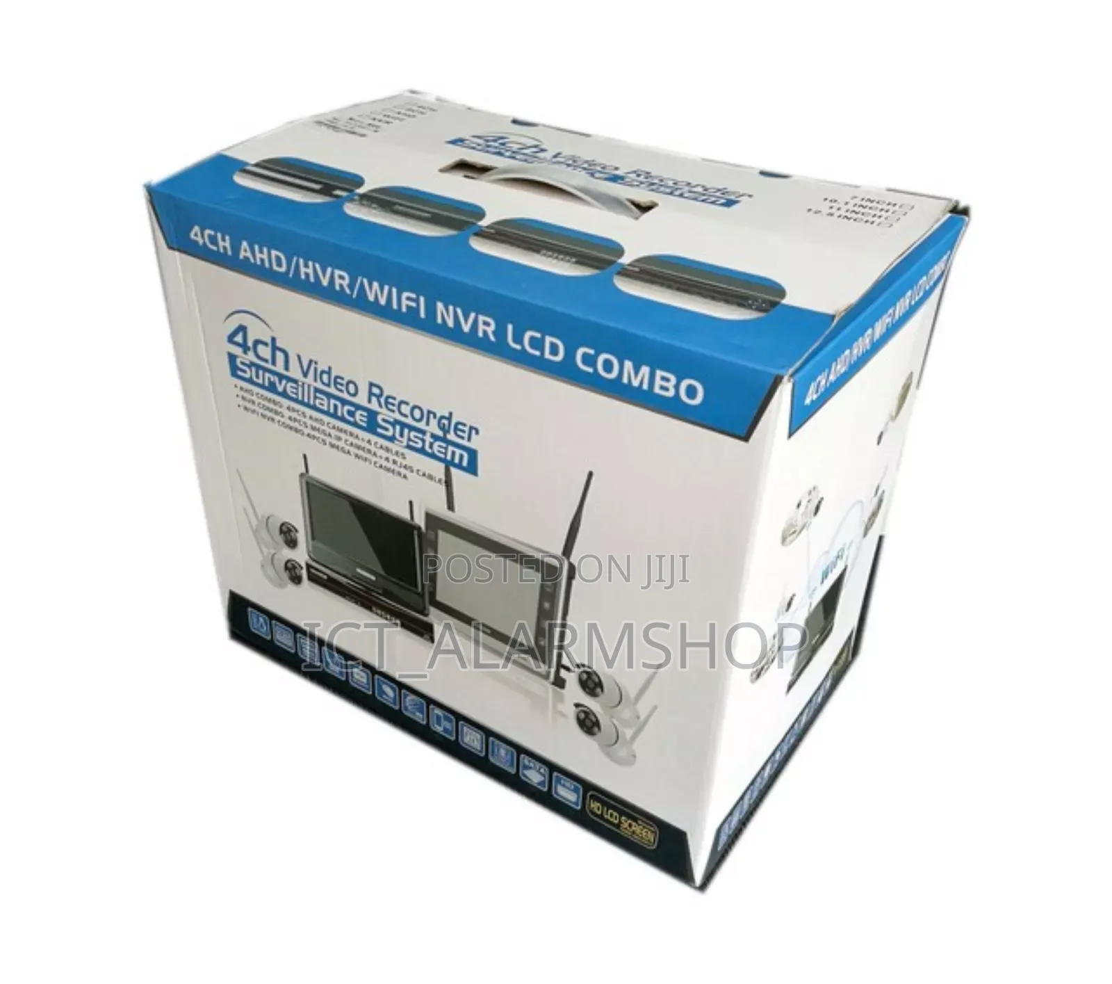CCTV Ip Camera Kit + NVR Monitor