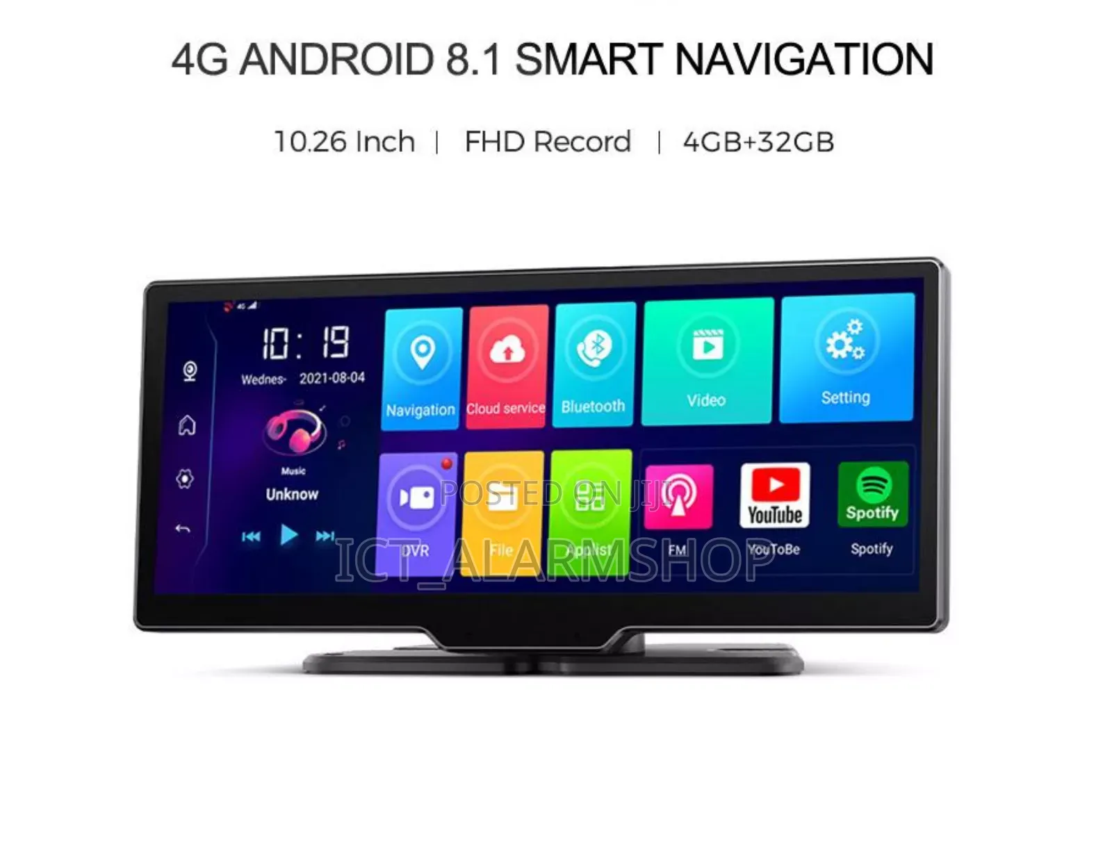 Car 4g Dashcam Camcorder Monitor Recorder