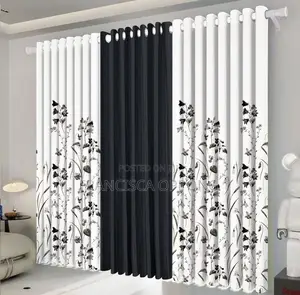Outstanding 3 in 1 Curtains (Available in Colors)