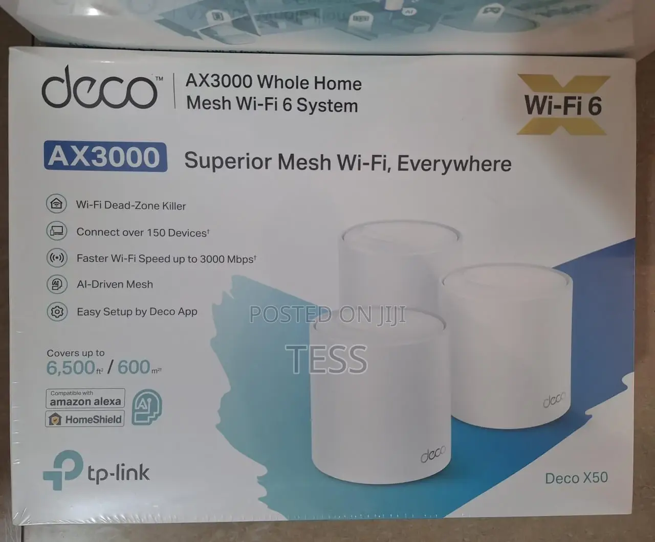 Tp-Link Deco X50 Ax3000 Wifi 6 Mesh Dual Band Access Point