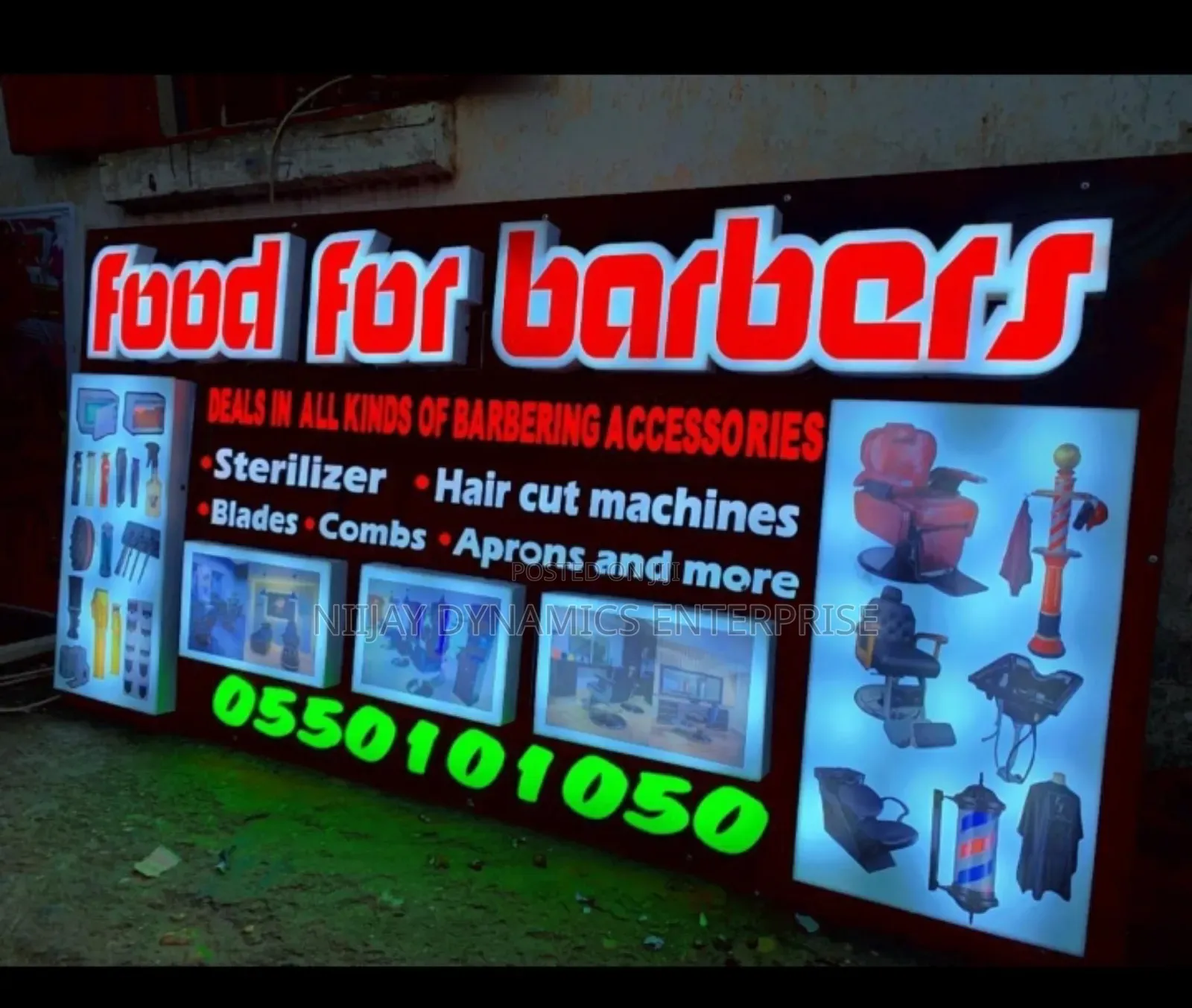 We Make Quality 2d 3d Signboards Signages in Takoradi.