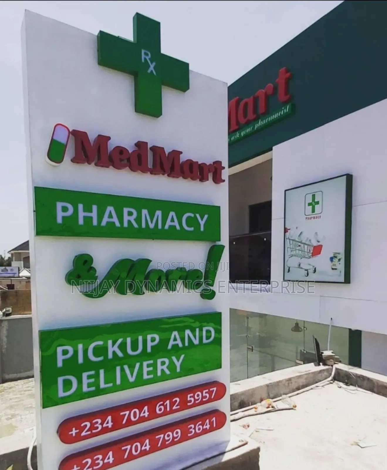 We Make Quality 2d 3d Signboards Signages in Takoradi.