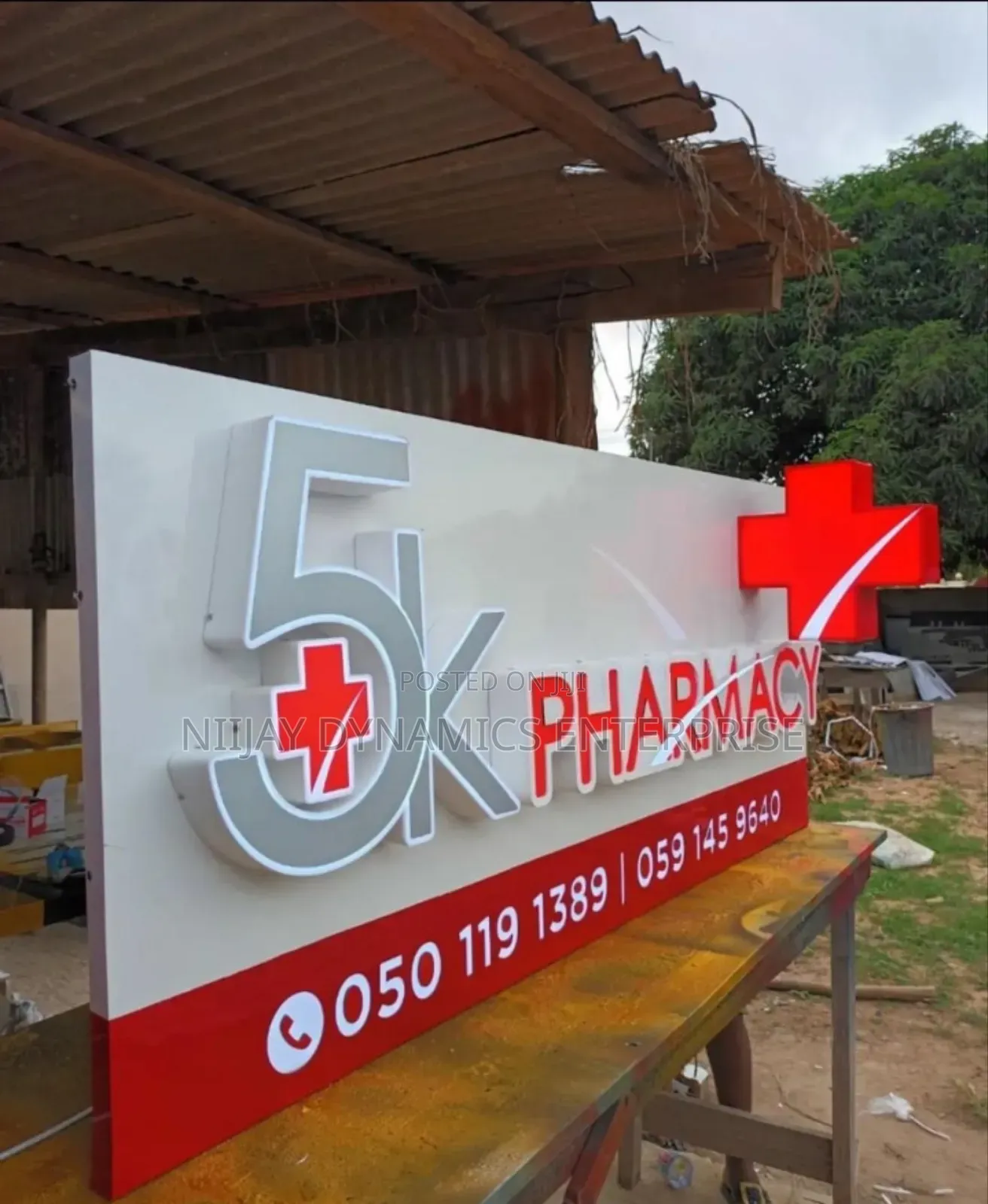 We Make Quality 2d 3d Signboards Signages in Takoradi.