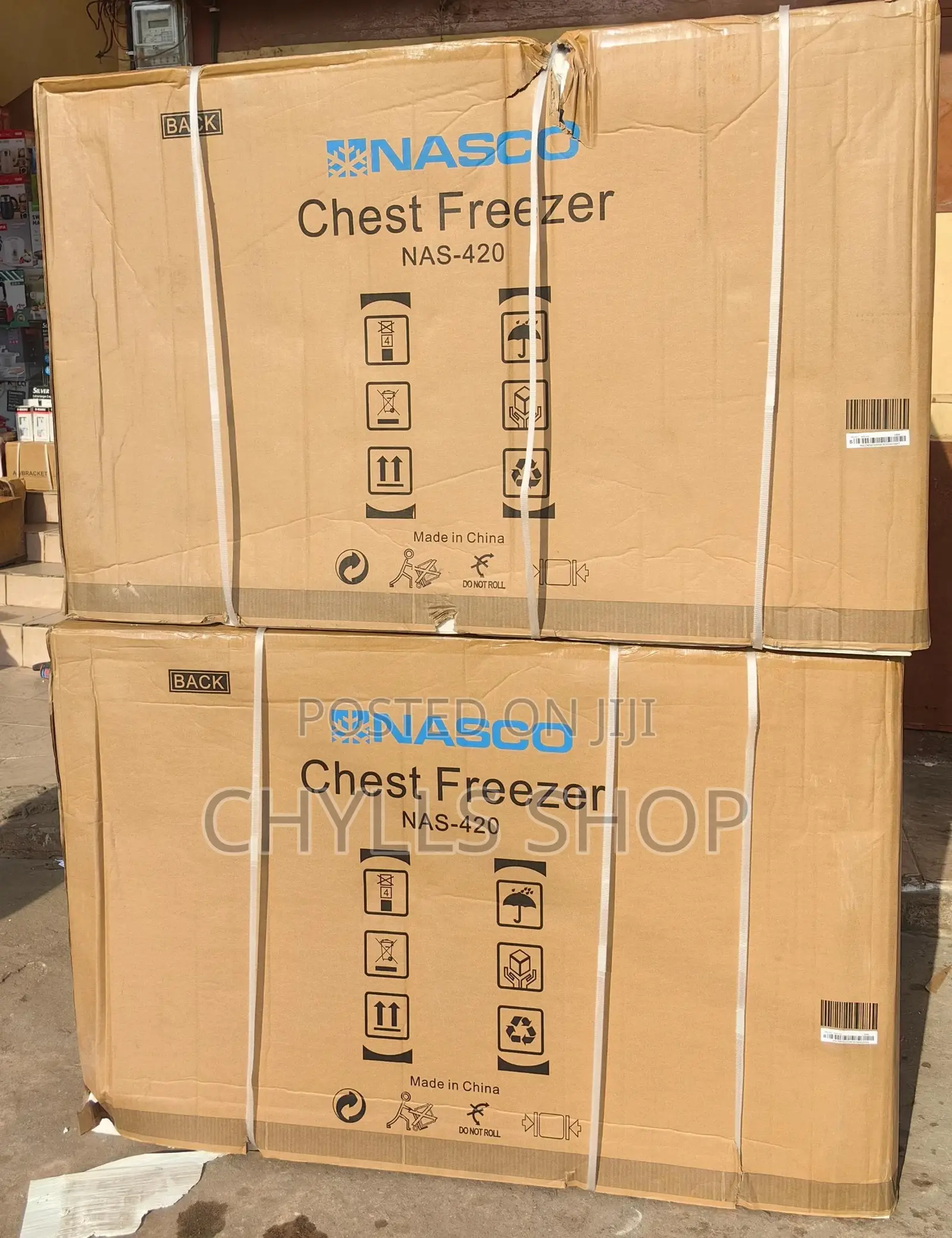 Double Door Chest Freezer