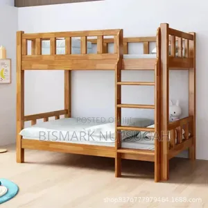 Wooden Bunk Bed Frame Dormitory