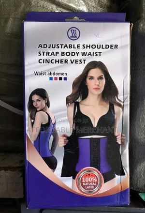Adjustable Shoulder Strap Body Waist Cincher Vest