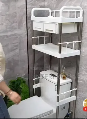 Multi Functional Toilet Rack