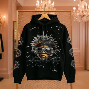 Unisex Midweight Vintage Sleeve Hoodie Sweatshirt