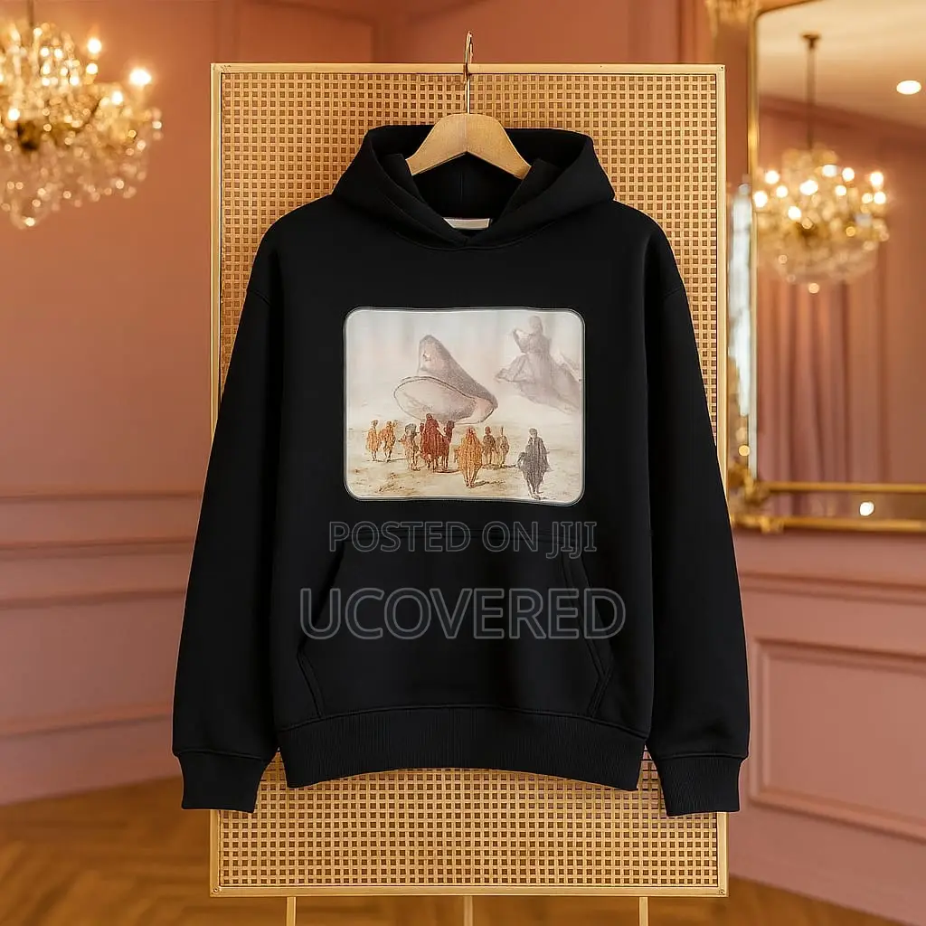 Unisex Midweight Vintage Sleeve Hoodie Sweatshirt