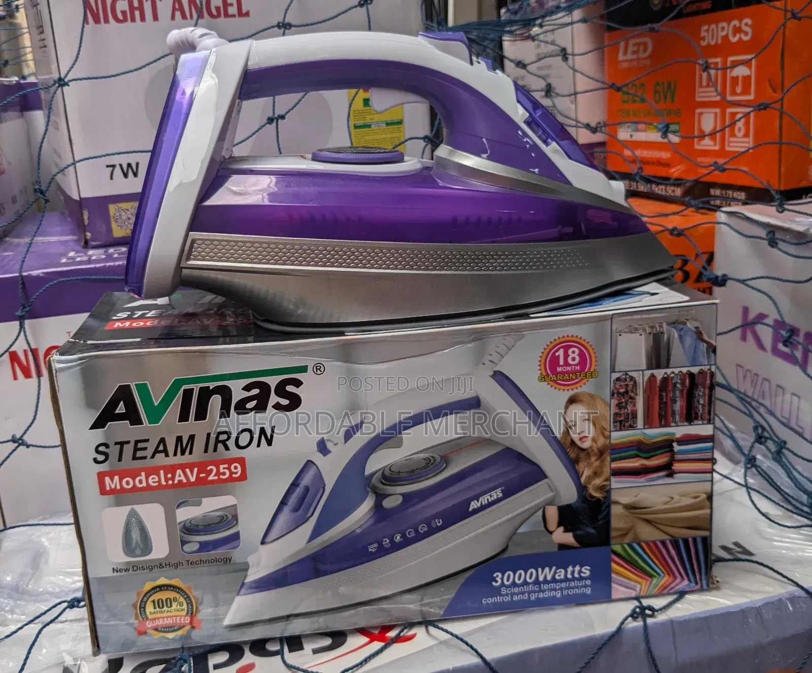 Avinas Professional Steaming Iron 3000w