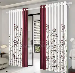 Finest 4 in 1 Curtains(Available in Colors)