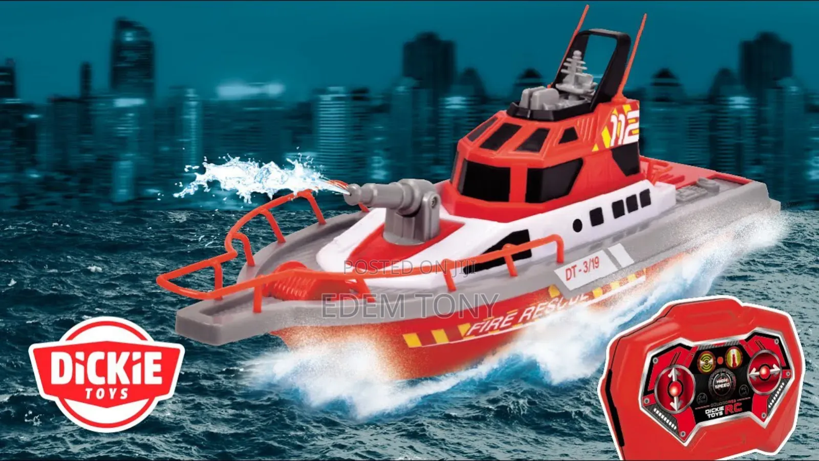 Remote Control Fire Boat