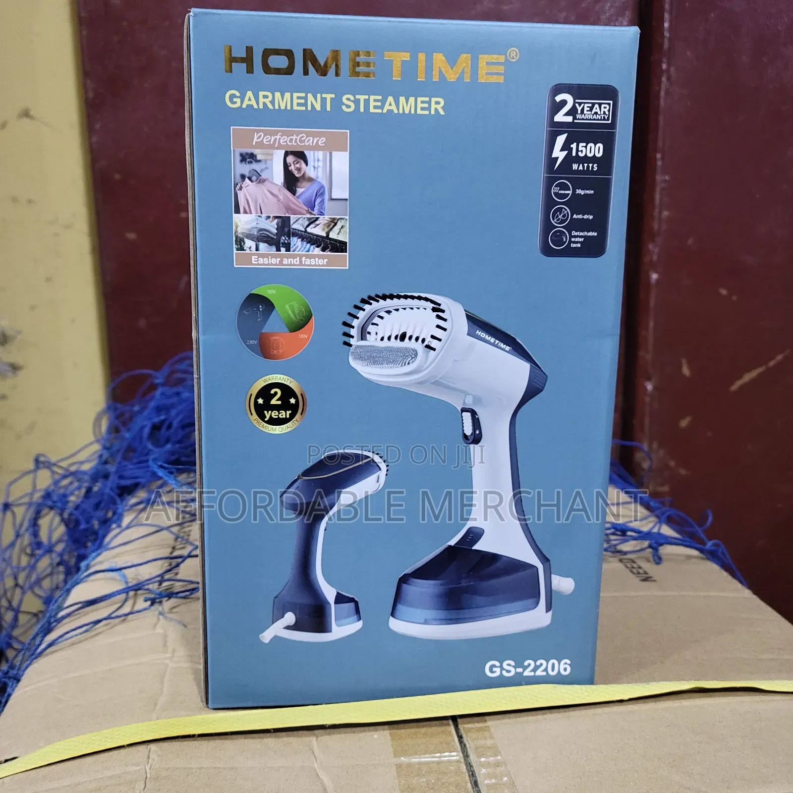 Hometime Garment Steamer 1500w