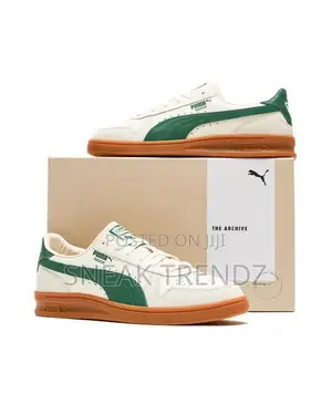 Classic Puma Green White and Brown