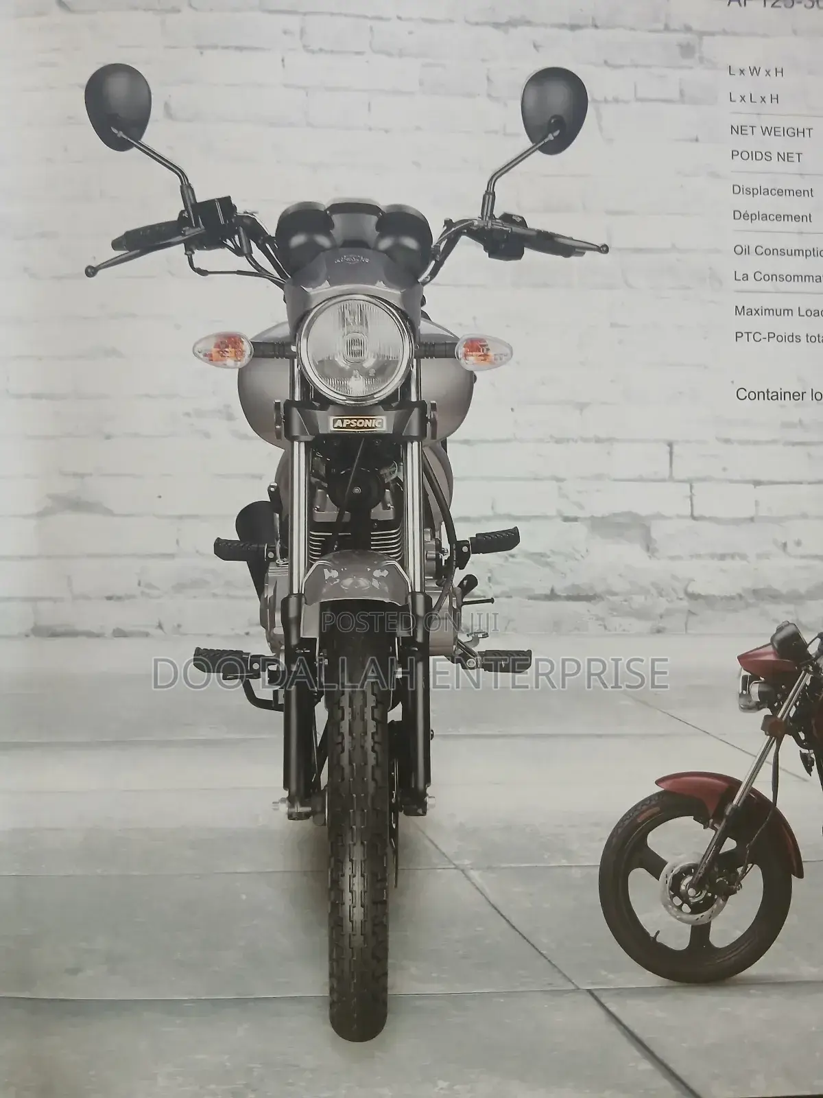 New Apsonic AP125-30 2020 Black