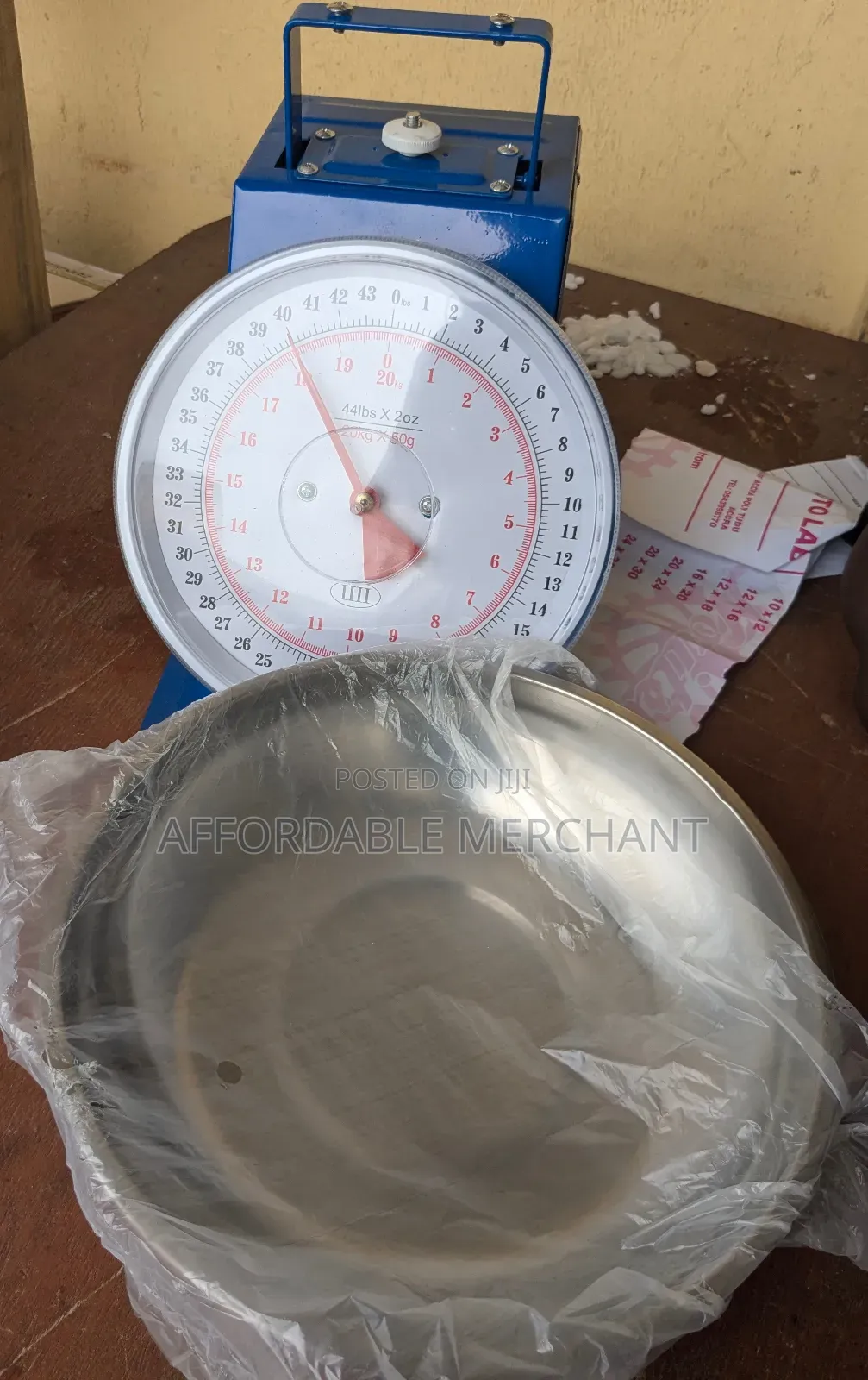Cold Store Scale With Weighing Pan (Kg/Lb)