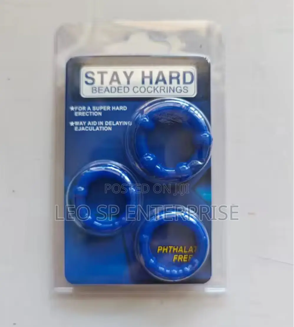 3 in 1 Stay Hard Cock Ring