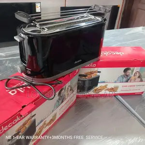 Energy Saving Decakila Toaster 1200-1400w