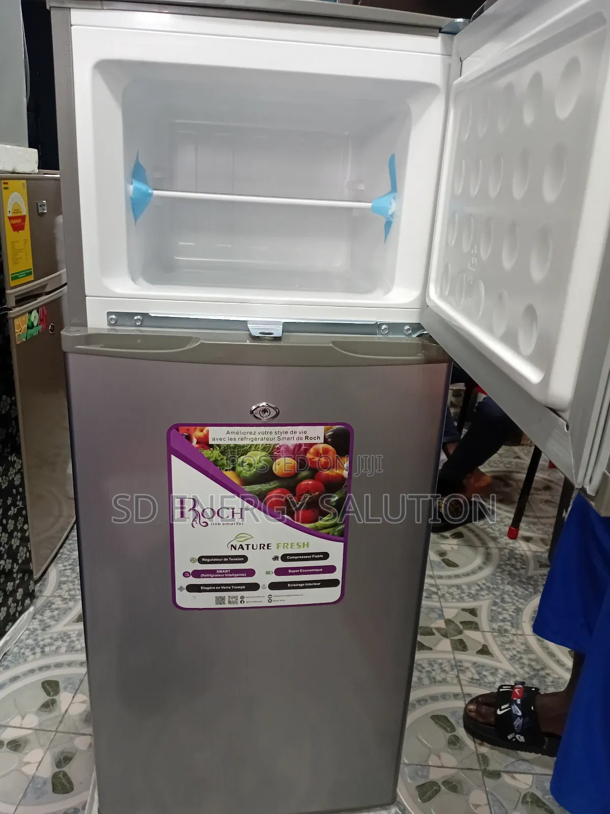 Amazing Roch 117 Litres Fridge Freezer 1 Star Roch