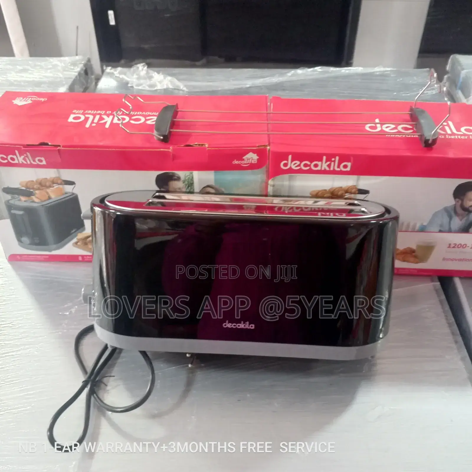 Amiable Decakila Toaster 1200-1400w