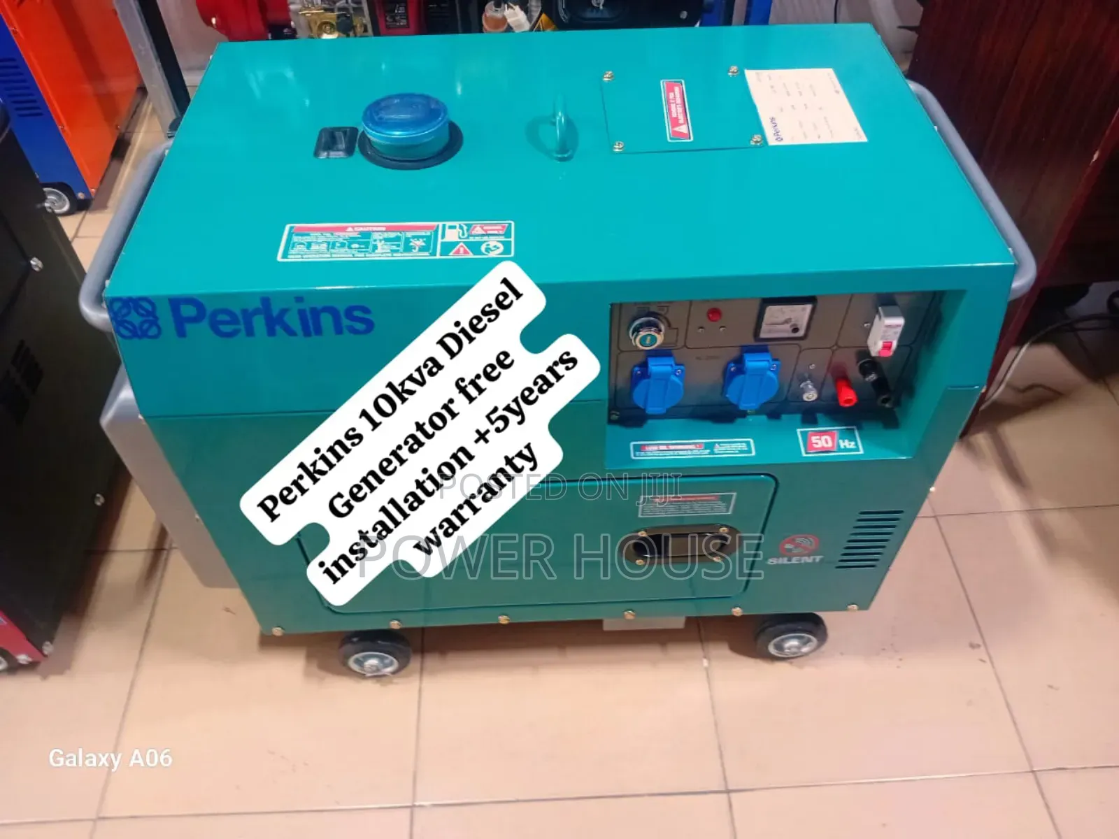 Reliable Energy Source Perkins Diesel Generator 10kva Silent