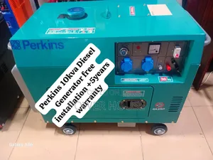 Energy Effecient Perkins Diesel Generator 10kva Silent