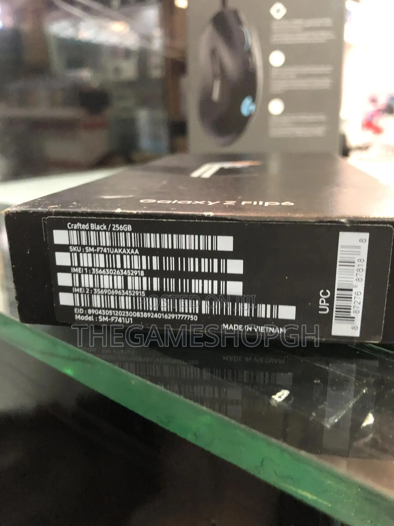 New Samsung Galaxy Z Flip6 256 GB Black