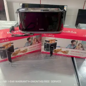 Crucial Decakila Toaster 1200-1400w
