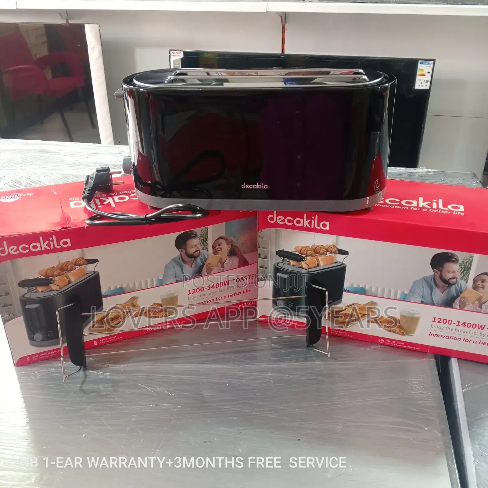 Perfectly Decakila 1200 1400w Decakila Toaster
